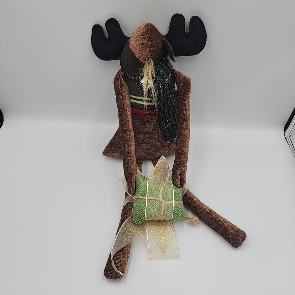 Woof & Poof Moose, Plush Bell Door Hanger 20 inches, Jingle Bell 2009